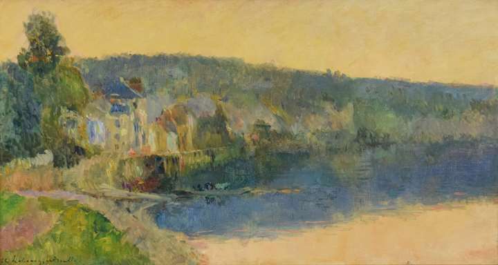Bord de Seine à la Bouille